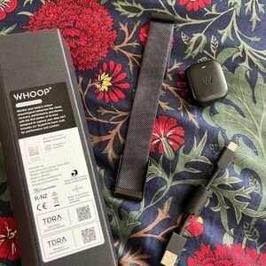 Whoop 4.0 Wearable Charger + Cord and original band